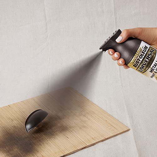 Rust-Oleum Universal Metallic Spray Paint, Oil Rubbed Bronze, 11 oz (6 Pack)