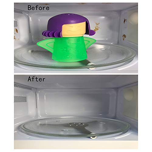 iFlyMars Green Microwave Steam Cleaner Reusable Kitchen Tool