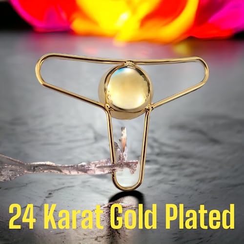 Coffee Alive Plated 24 Karat Gold Blanching Tool: Enhance Your Coffee Flavor with This Simple and Effective Tool