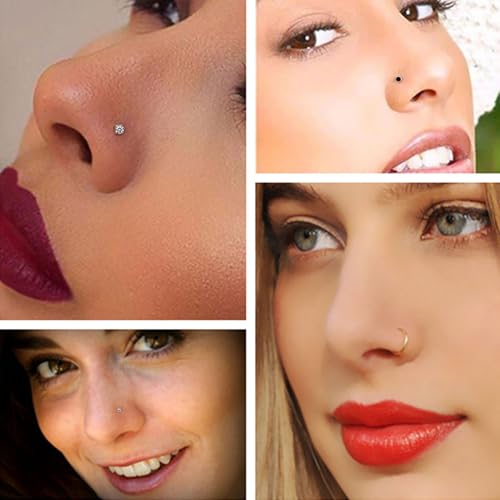 Self Nose Piercing Kit Disposable Nostril Puncture Tool by SLVIEKAE