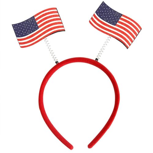 American Flag Headband Patriotic US Flag Hair Accessories for 4th of July