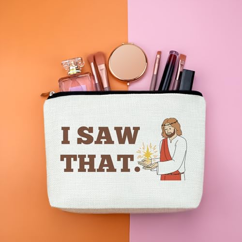 Christian Makeup Bag Bible Verse Inspirational Cosmetic Pouch