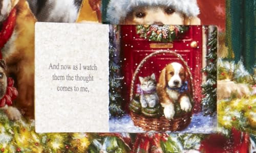 Dog Advent Calendar with Puppies Poem - Countdown to Christmas, No Chocolate