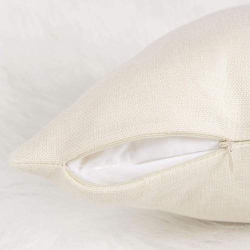 RABUSOFA Easter Pillow Covers 18x18 Inch Set of 2 - Colorful Eggs