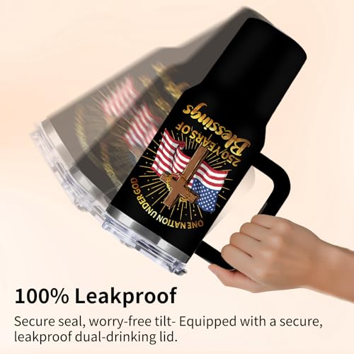 40oz Patriotic Stainless Steel Tumbler for 250th Anniversary USA Gift