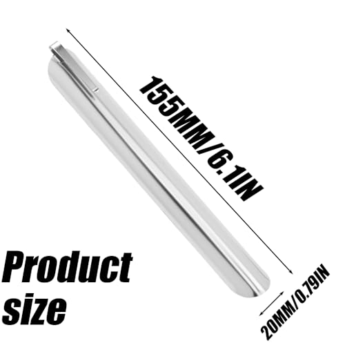 Stainless Steel Table Crumb Sweepers - 2 Pack with Pocket Clip