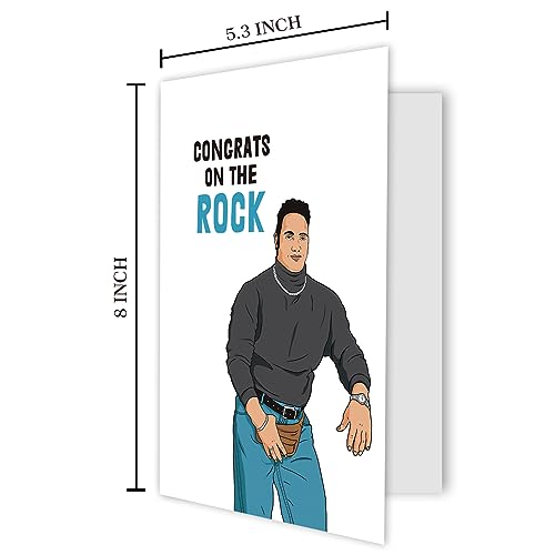 Funny Engagement Cards for Couples - Unique Gift for Friends