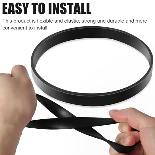 2-Pack Rubber Vacuum Belt Replacement for Bissell Models 2252, 2260, 2259