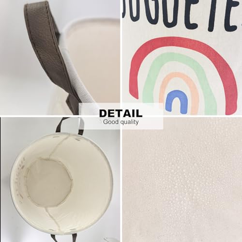 Mziart Kids Laundry Basket - Waterproof & Collapsible 19.7 Inch