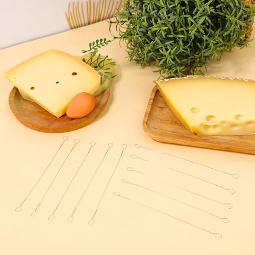 Mozeat Lens 10-Pack Stainless Steel Cheese Slicer Wires - 5.7 Inches