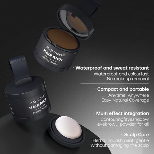 Hairline Shadow Powder Root Touch Up & Gray Coverage - Lilac Grey