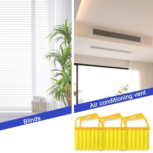 3-Pack Window Blind Cleaner Tool Set with Ergonomic Handle