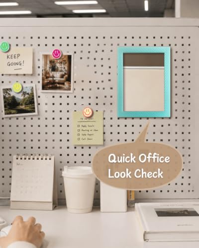 Mymazn Locker Accessories Kit - 2 Magnetic Mirrors & 4 Magnets