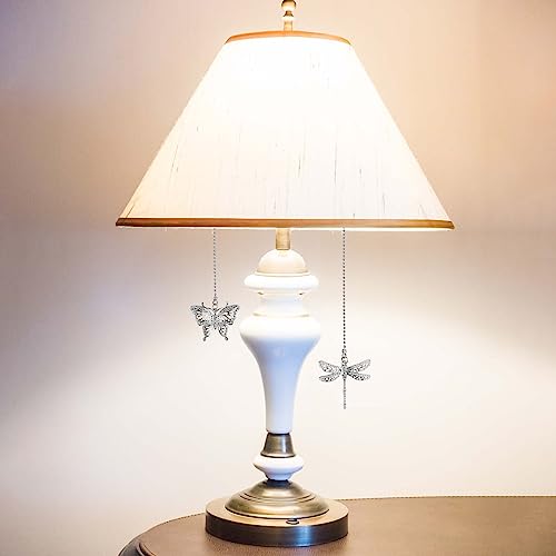 2-Piece Dragonfly & Butterfly Ceiling Fan Pull Chain Extender