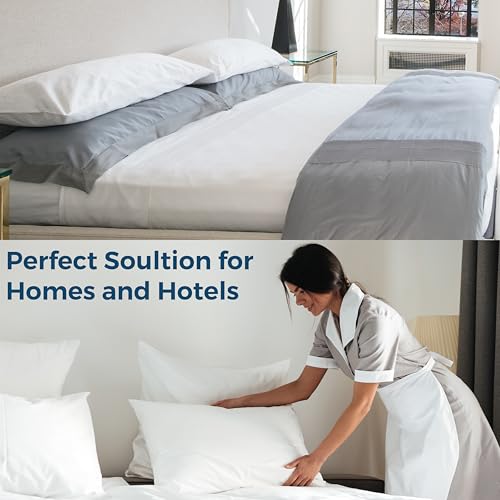 Dreamology Waterproof Pillow Protector 2 Pack - Standard Size 20x26