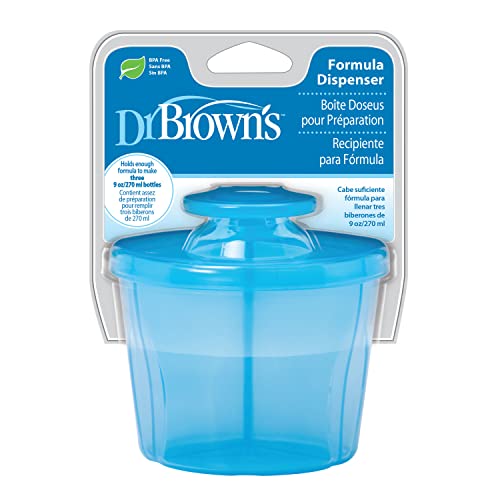 Dr. Brown's Travel Formula Dispenser - BPA Free, 27oz, Blue