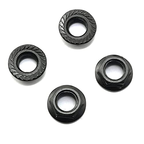 4pcs 14mm Crank Arm Nut M10 Bicycle Bottom Bracket Cotterless Crank Axle Threaded Nut