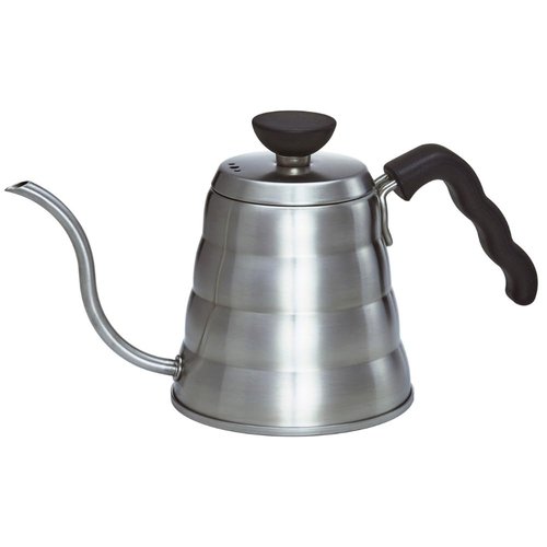 Hario V60 "Buono" Drip Kettle Stovetop Gooseneck Coffee Kettle 700ml, Stainless Steel, Silver