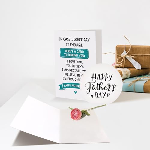 Romantic Father's Day Card for Husband | Love and Appreciation