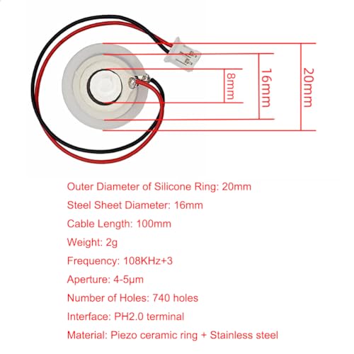 DC5V Humidifier Module with Double Nozzle Atomization - DIY