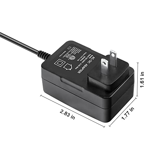 12.6V 2-Prong AC/DC Adapter Compatible with AIPER Seagull 1000