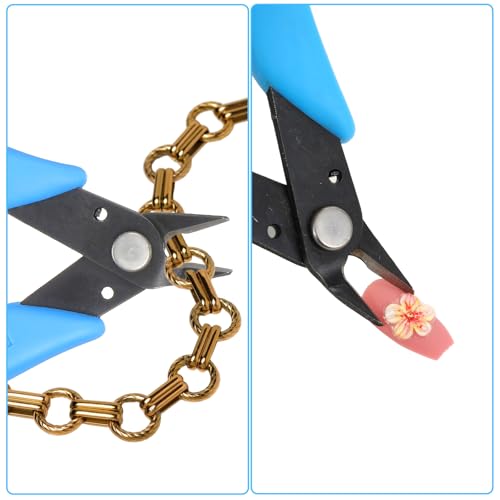 Eldraqth Stainless Steel Nail Art Rhinestone Remover Pliers