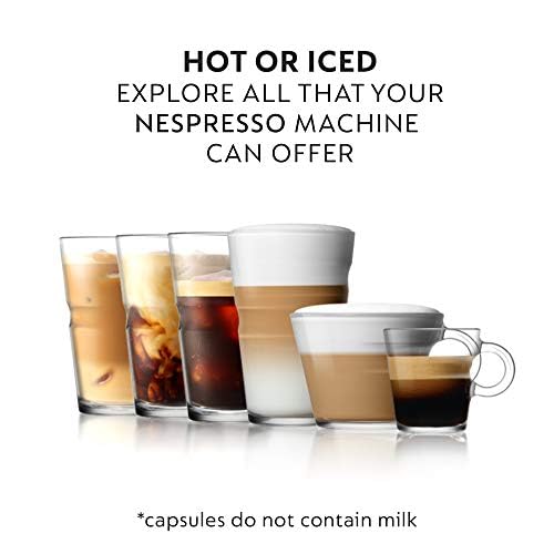 Nespresso Livanto Espresso Coffee Capsules - Medium Roast, 50 Count Coffee Pods for Rich Flavor