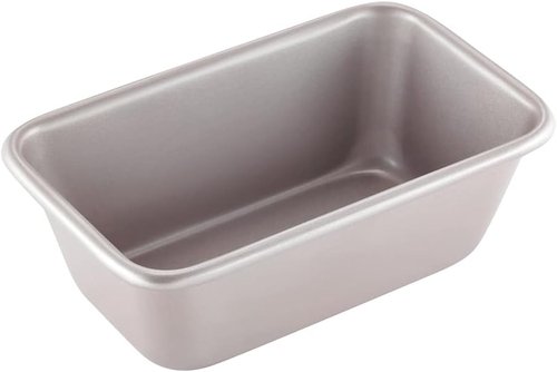 CHEFMADE Non-Stick 1LB Rectangle Loaf Pan - Oblong Bakeware for Bread & Meat | Champagne Gold