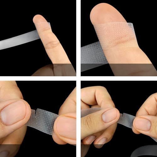 PE Eyelash Extension Tape - Breathable Micro-Hole Lash Tape 4 Rolls