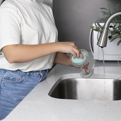 Fox Run Mesh Dish Scrubber Set of 3 Multicolor Polyester Kitchen Cleaners