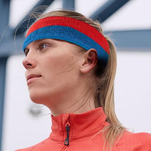 Breathable Athletic Sweatband for Running, Gym & Sports