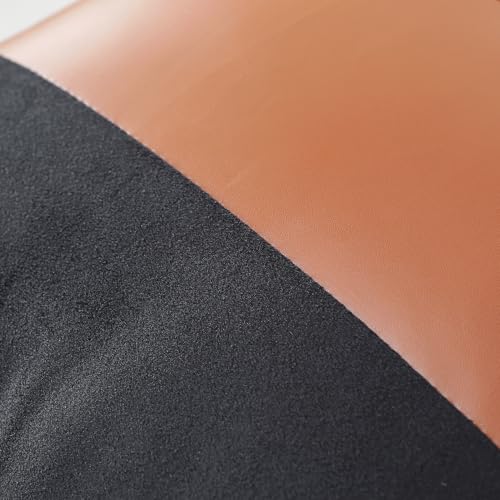 TAOSON Velvet Throw Pillow Covers 18x18 Inch, White & Black Striped, Set of 2