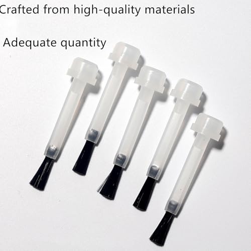 Peenbbop Disposable Nail Polish Brushes 20 Pcs - Replacement Dip Powder & Liquid Polish Applicators