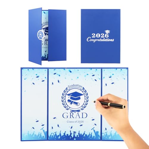 Graduation Guest Book 2026 - Signature Sign In Board for Parties