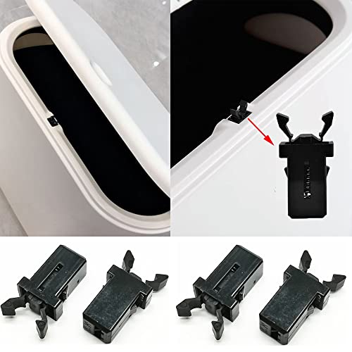 10-Pack Universal Trash Can Push Button Replacement Latch Switch for Lids