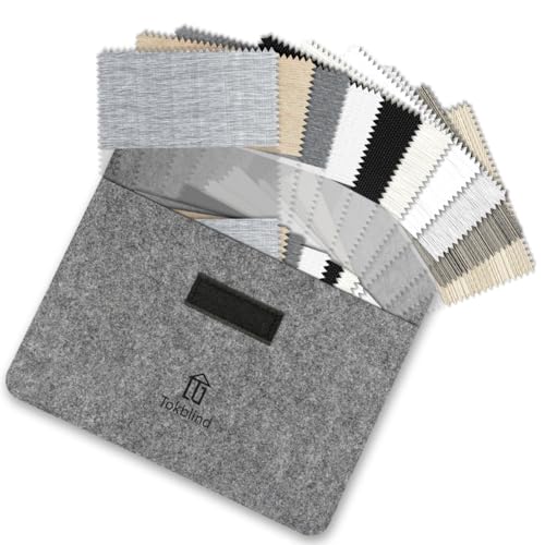 Tokblind Dual Layer Sheer Roller Shade Fabric Sample