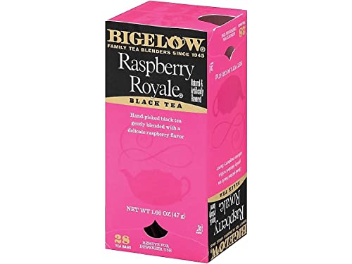 Bigelow Raspberry Black Tea, 28 Count Box