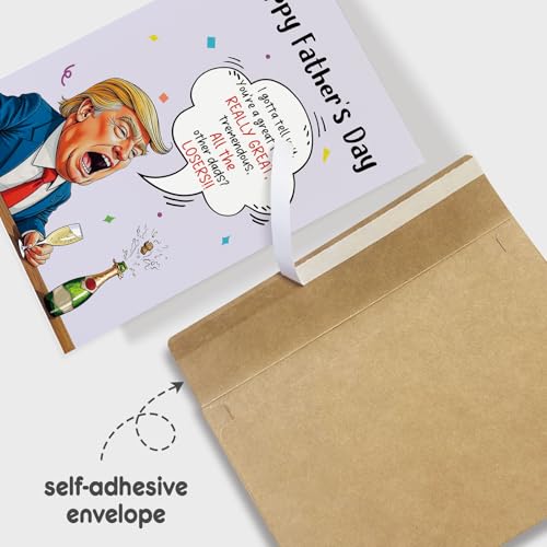 Donald Trump Father's Day Card - Political Humor for Dad