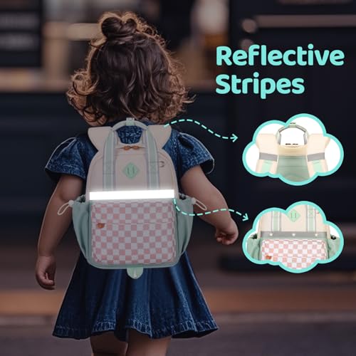 Toddler Girls Backpack with Ergonomic Straps for Daycare