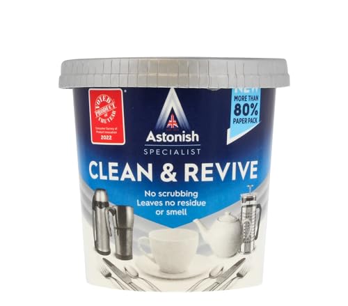 Astonish Descaling Powder for Kettles & Coffee Makers 12.3oz - Lime & Mineral Remover
