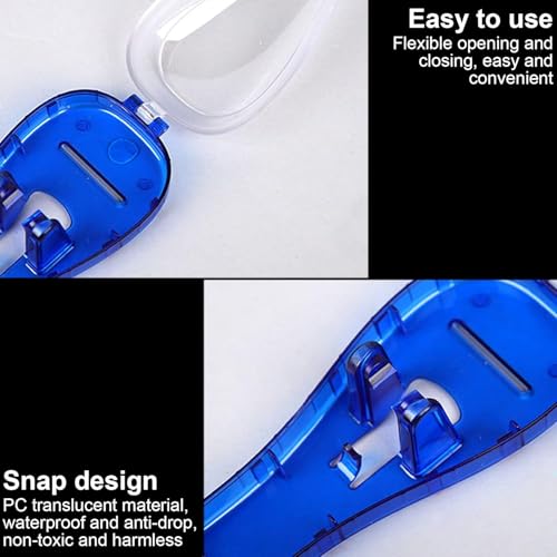 LinMei Travel Razor Case for Men - Protective Plastic Holder