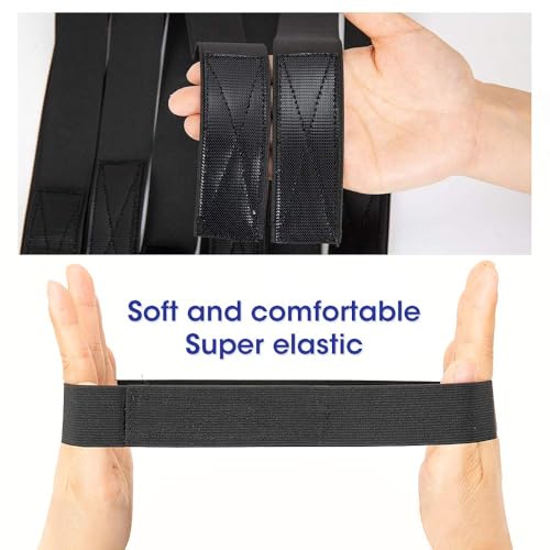 3Pcs Elastic Wig Melt Band 3.5cm Width Adjustable Edge Laying Band Set