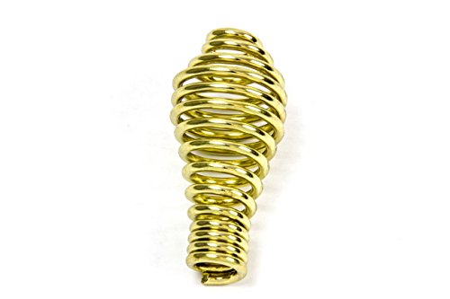 Brass Finish Spring Stove Handle for BBQ Grills & Smokers