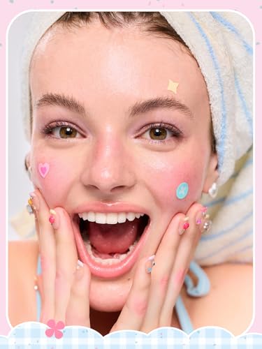 SHEGLAM Daydream Dots Salicylic Acid Blemish Patches, 24 Count