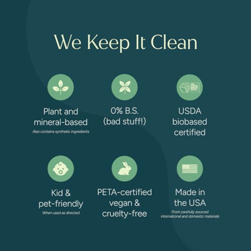 Puracy All-Purpose Cleaner Concentrate - Plant-Based Multi-Surface Solution 16oz (3 Pack)