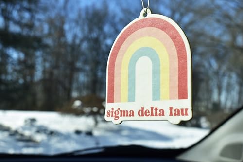 Kappa Delta Rainbow Air Freshener - Flowers & Sunshine Scent (2 Pack)