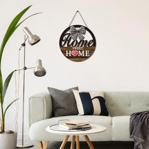 Interchangeable Seasonal Home Sweet Home Sign with 12 Icons