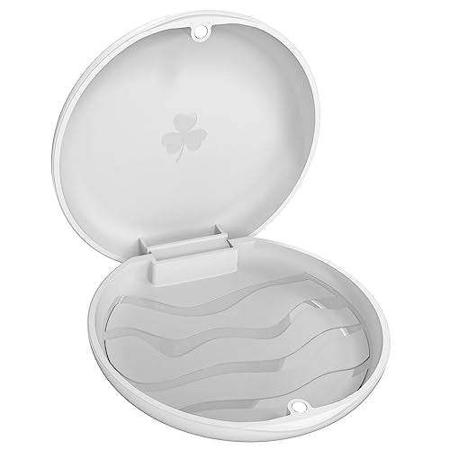 JJOVCE Orthodontic Mouthguard and Dental Retainer Case - White