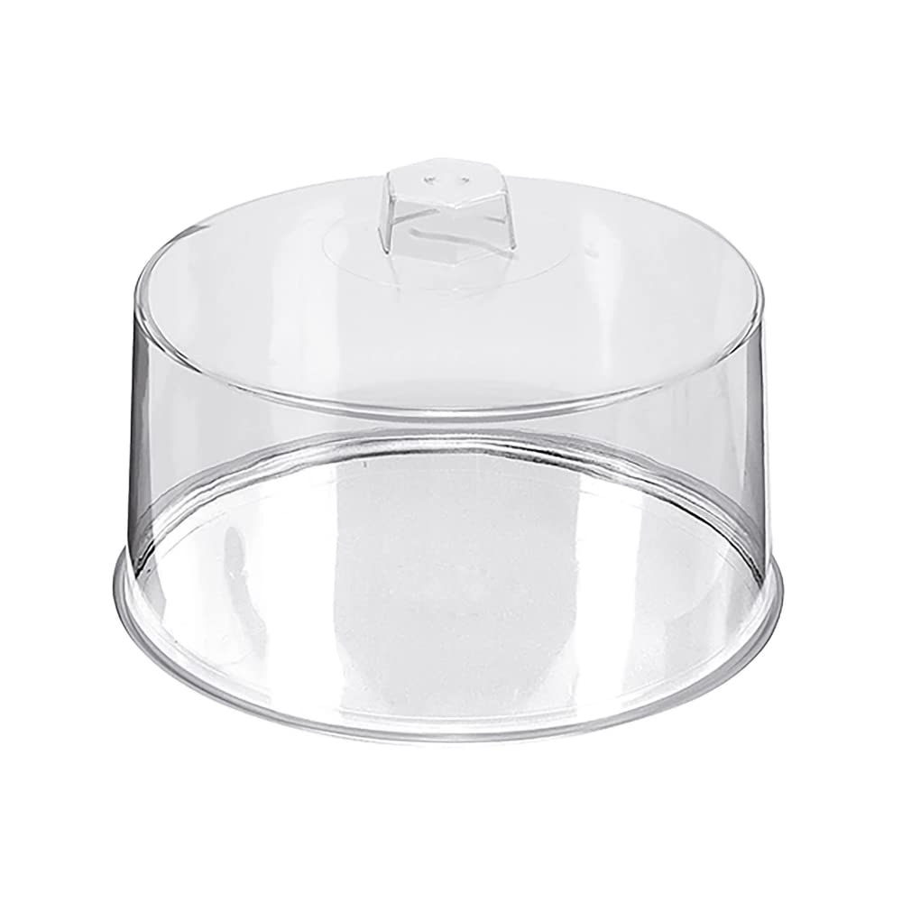 American METALCRAFT, Inc. 19004 12 inch Round Cake Cover, Plastic, Clear, Each