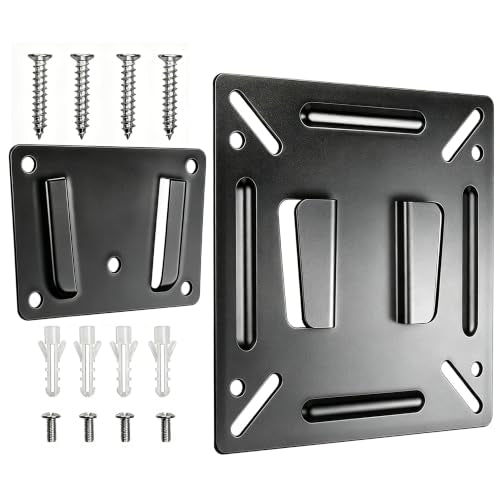 Alrhipvm Matte Black RV TV Wall Mount for 14-27 Inch LED LCD Screens